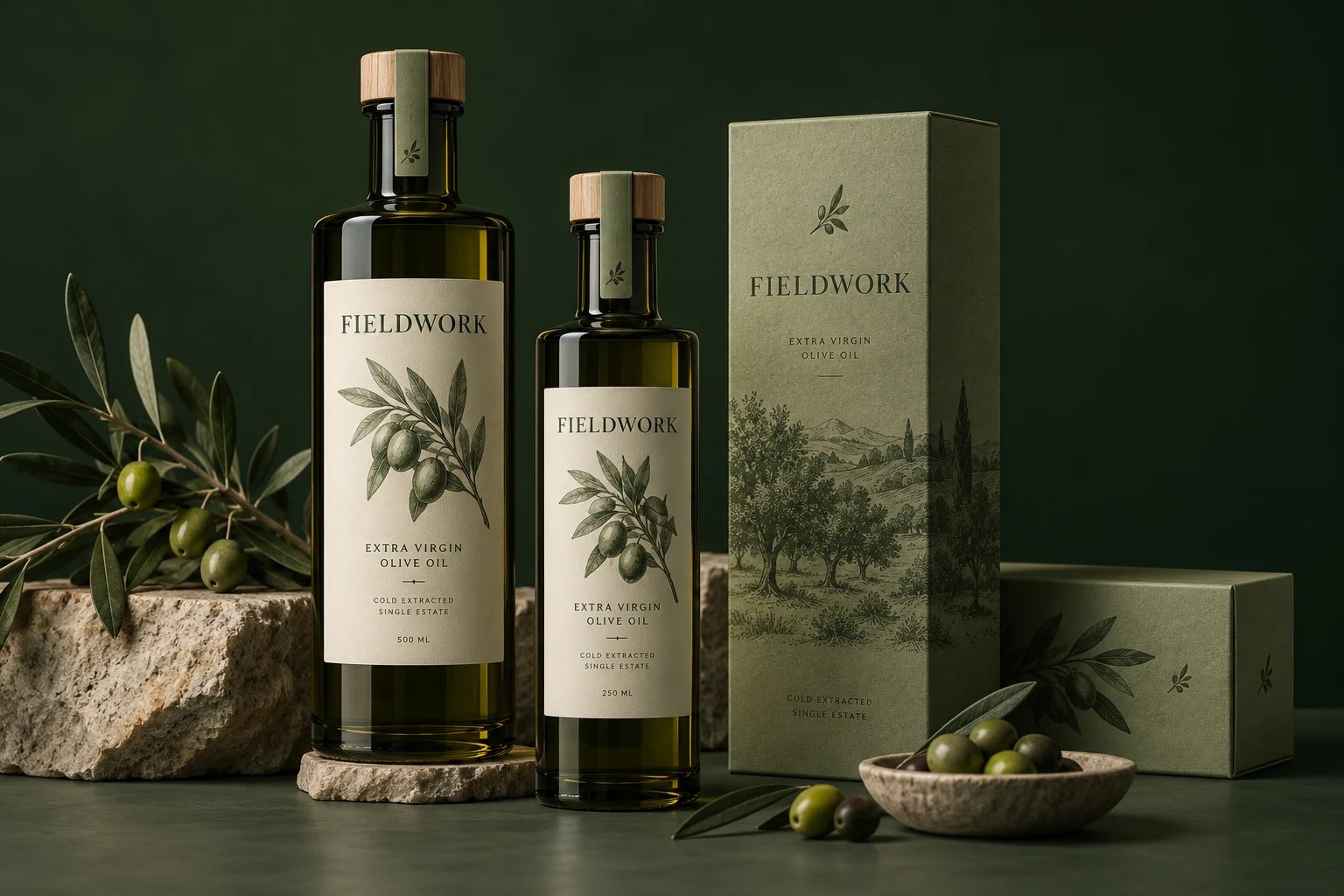 Fieldwork packaging and brand presentation