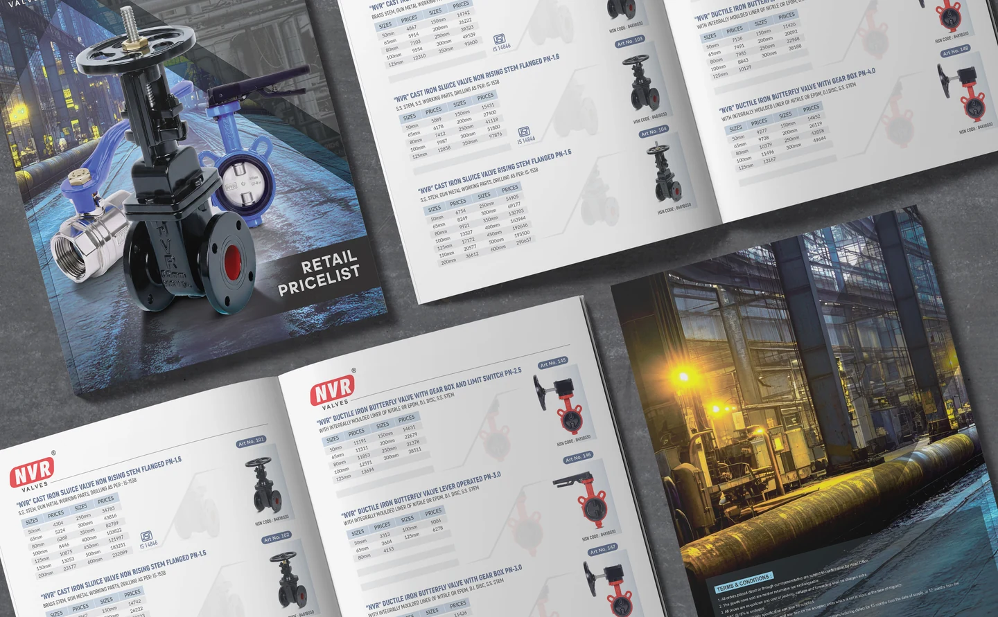 NVR valves and fittings catalogue collection presentation
